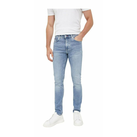 Tommy Hilfiger - Skinny Jeans - Blå - Herr - Storlek: W29,W36,W32,W38,W33,W34,W31