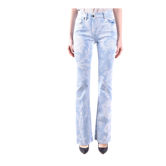 Etro - Flare Jeans - Blå - Dam - Storlek: W28