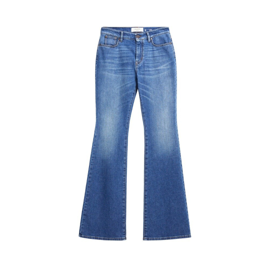Max Mara Weekend - Boyfriend Jeans - Blå - Dam - Storlek: L,M,S,Xs