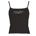 Blusar Tommy Jeans TJW TOMMY SCRIPT STRAP TEE