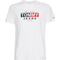 T-shirts med korta ärmar Tommy Jeans CAMISETA BLANCA DM0DM14023