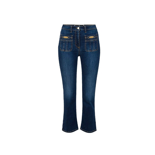 Elisabetta Franchi - Jeans - Blå - Dam - Storlek: W30,W26,W28,W29