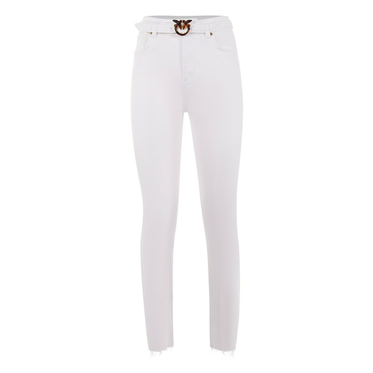 Pinko - Skinny Jeans - Vit - Dam - Storlek: W29,W26,W27,W28