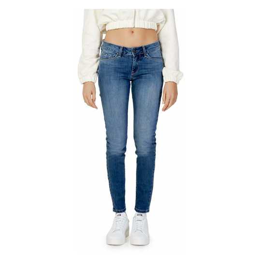 Pepe Jeans - Skinny Jeans - Blå - Dam - Storlek: W25 L30,W34 L30,W31 L30,W24 L30,W33 L30,W28 L30,W32 L30,W27 L30,W29 L30,W26 L30,W30 L30