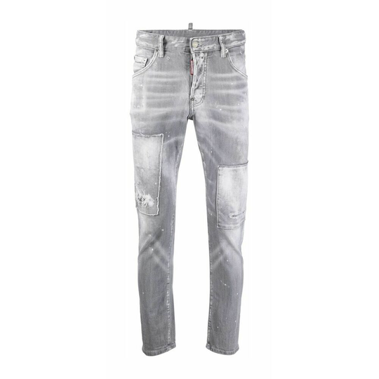 Dsquared2 - Jeans - Grå - Herr - Storlek: S