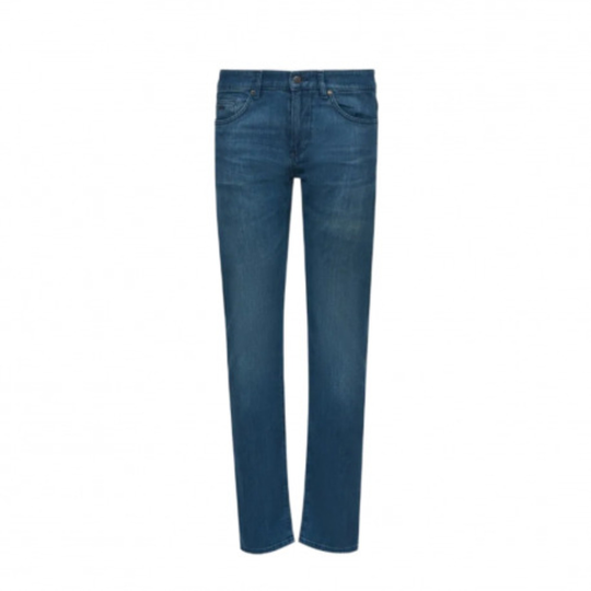 Hugo Boss - Jeans - Blå - Herr - Storlek: W38 L36,W32 L34,W31 L32,W34 L34,W32 L32,W29 L32,W36 L36,W30 L32,W34 L32