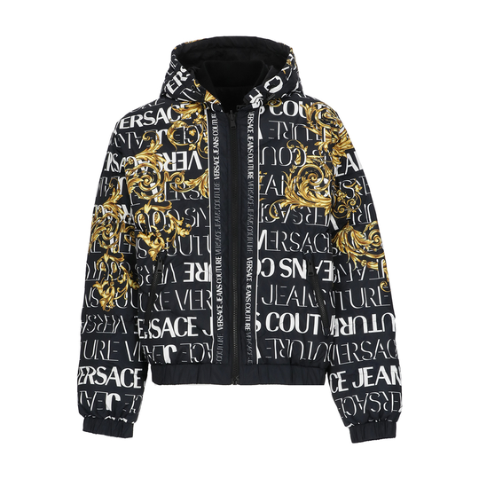 Versace Jeans Couture - Bomberjackor - Svart - Herr - Storlek: Xl,L,M,S