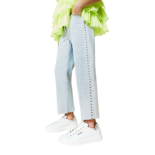Twinset - Jeans - Blå - Flicka - Storlek: 128 Cm,152 Cm,140 CM