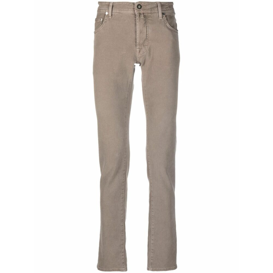Jacob Cohën - Jeans - Beige - Herr - Storlek: W38