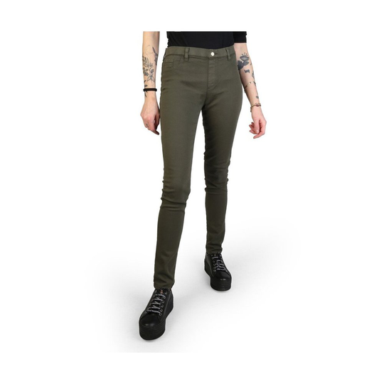 Carrera Jeans - Skinny Jeans - Grön - Dam - Storlek: Xl,L