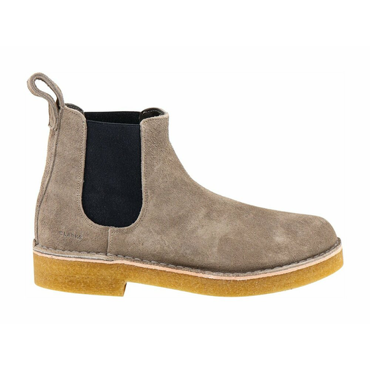 Clarks - Boots - Grå - Herr - Storlek: 39 1/2 Eu,41 1/2 Eu,42 1/2 Eu,41 EU