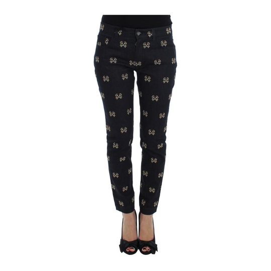 Dolce & Gabbana - Skinny Jeans - Blå - Dam - Storlek: L,M,Xs,2Xs