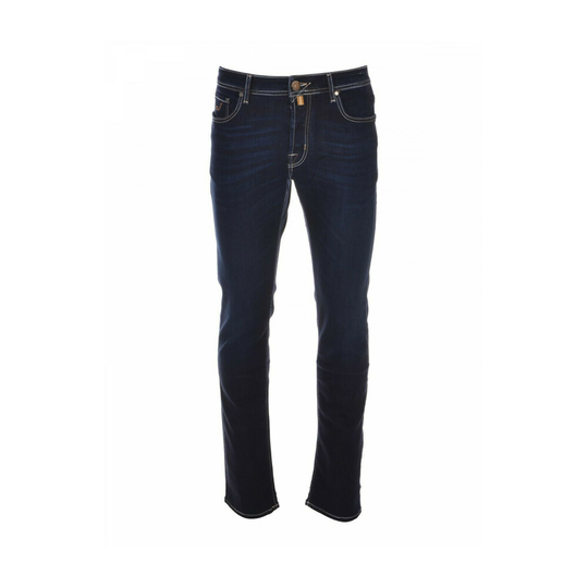 Jacob Cohën - Skinny Jeans - Blå - Herr - Storlek: W31,W37,W35,W38,W36,W33,W34,W30,W40,W32