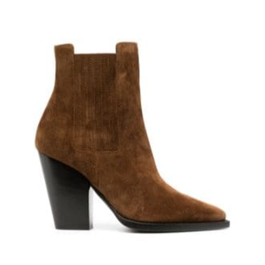 Saint Laurent - Boots - Brun - Dam - Storlek: 37 Eu,37 1/2 Eu,39 Eu,40 Eu,38 1/2 Eu,38 Eu,35 EU