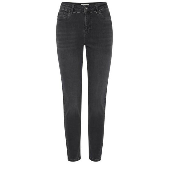 Pulz Jeans - Skinny Jeans - Grå - Dam - Storlek: W32,W34,W33,W29,W26,W27