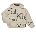 Dunjackor Calvin Klein Jeans BOLD INSTITUTIONAL LOGO PUFFER JACKET