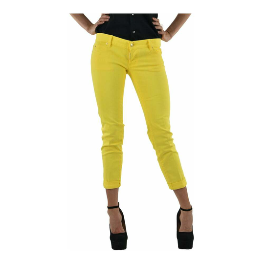 Dsquared2 - Skinny Jeans - Gul - Dam - Storlek: M,S,Xs
