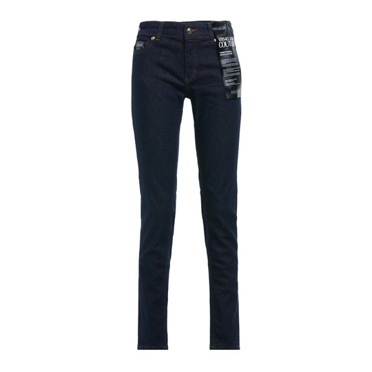 Versace Jeans Couture - Skinny Jeans - Blå - Dam - Storlek: W24,W33,W25