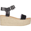 Espadriller Tommy Jeans Essential Flatform Sandal Black