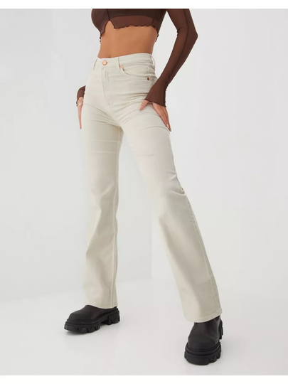 the ODENIM O-Ninety Jeans Straight jeans Ecru