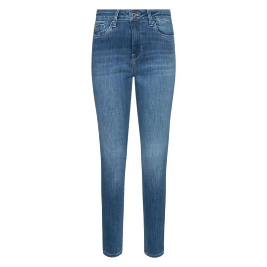 Pepe Jeans - Skinny Jeans - Blå - Dam - Storlek: W25 L30,W26 L30,W28 L30,W29 L30,W24 L30,W27 L30,W30 L30