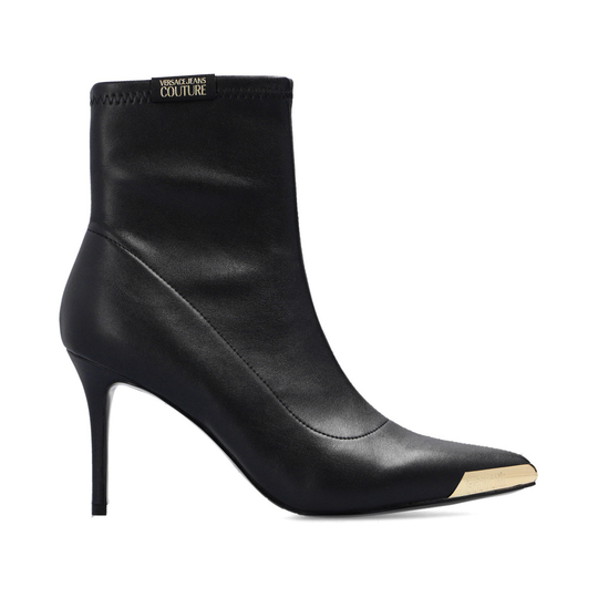 Versace Jeans Couture - Högklackat - Svart - Dam - Storlek: 38 Eu,39 Eu,37 Eu,36 Eu,40 EU