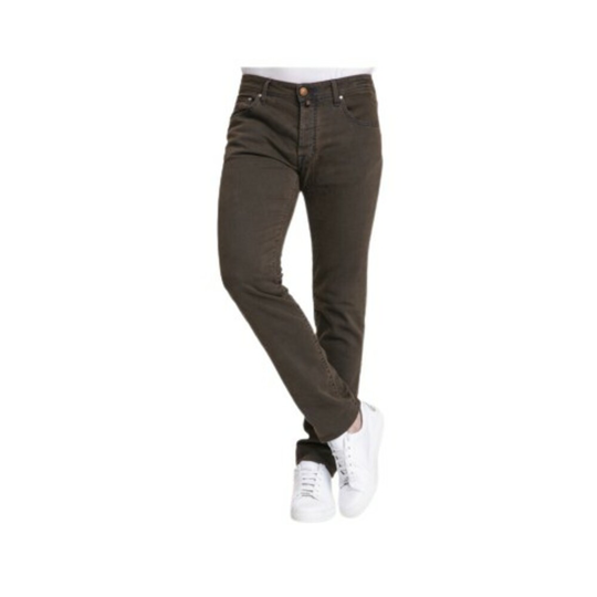 Jacob Cohën - Skinny Jeans - Brun - Herr - Storlek: W38,W33,W31,W32,W35