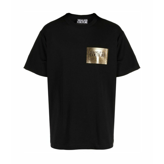 Versace Jeans Couture - T-shirts - Svart - Herr - Storlek: Xl,L,M,S