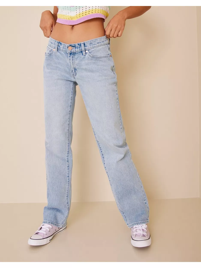 Abrand Jeans A 99 Low Straight Gina Straight jeans Denim