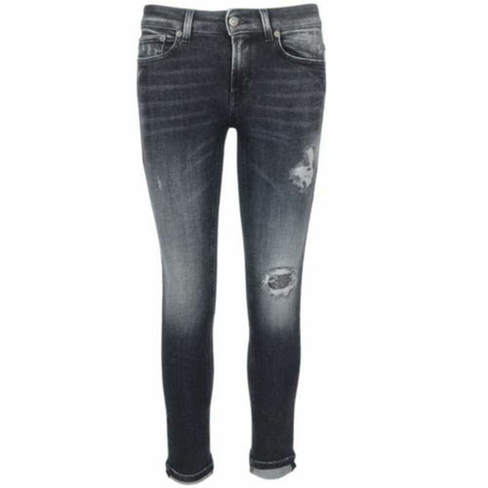 Dondup - Skinny Jeans - Svart - Dam - Storlek: W30,W24,W28,W29,W26,W25,W27