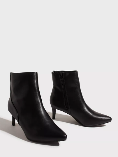 Duffy - Stövletter - Black - Zip Boots - Boots & Kängor