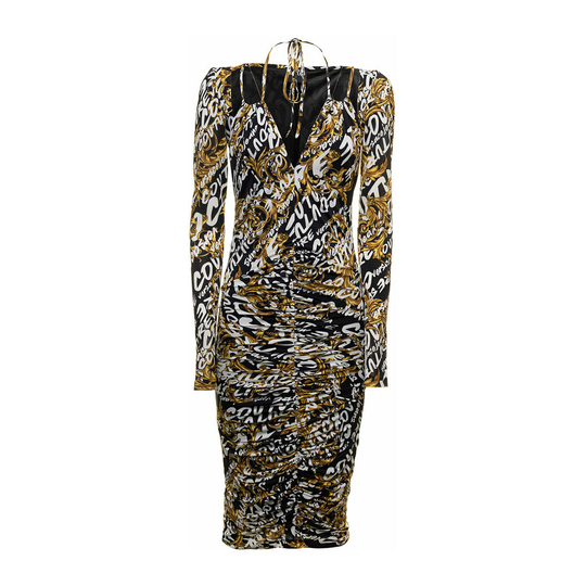 Versace Jeans Couture - Klänningar - Svart - Dam - Storlek: Xs,2Xs
