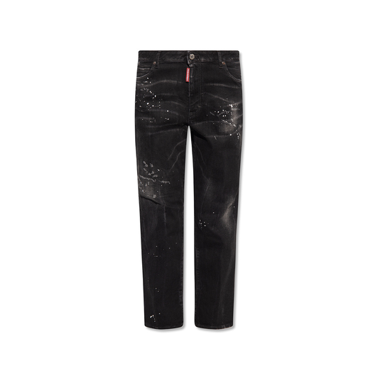 Dsquared2 - Boyfriend Jeans - Svart - Dam - Storlek: Xl,L,M,S,Xs,2Xs