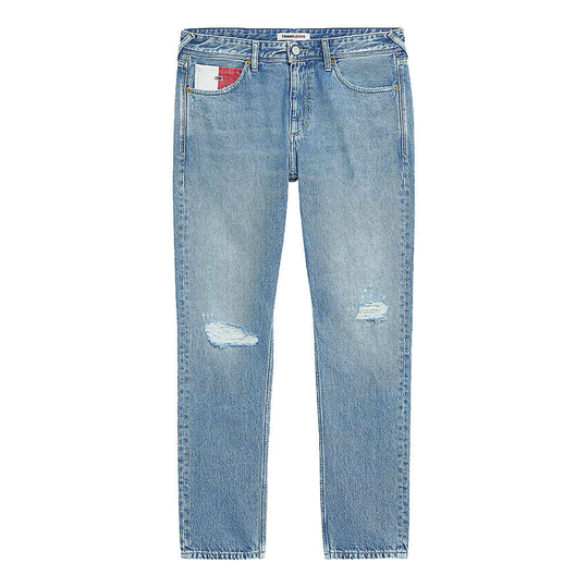 Tommy Jeans - Straight - Blå - Herr - Storlek: W32,W33,W38,W34,W36,W31