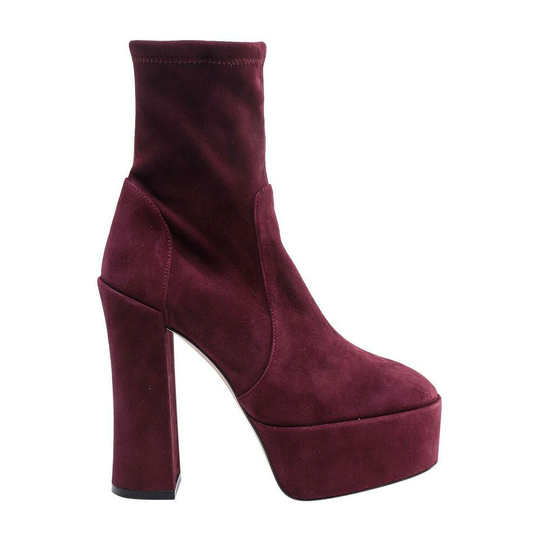 Stuart Weitzman - Boots - Röd - Dam - Storlek: 37 1/2 Eu,38 1/2 Eu,39 Eu,38 Eu,37 Eu,36 Eu,40 Eu,41 Eu,36 1/2 Eu,35 1/2 Eu,39 1/2 EU
