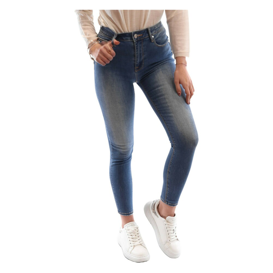 MET - Skinny Jeans - Blå - Dam - Storlek: W26