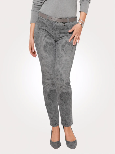 Jeans Toni Grå/Antracitgrå