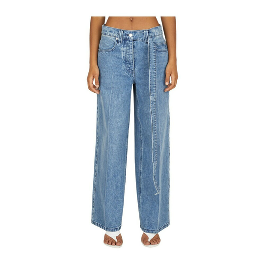 Alexander Wang - Boyfriend Jeans - Blå - Dam - Storlek: W26,W24,W25,W29,W27,W28