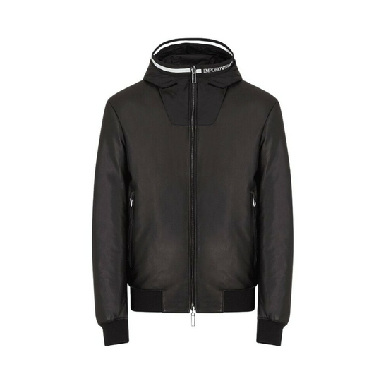 Emporio Armani - Bomberjackor - Svart - Herr - Storlek: 2Xl,3Xl