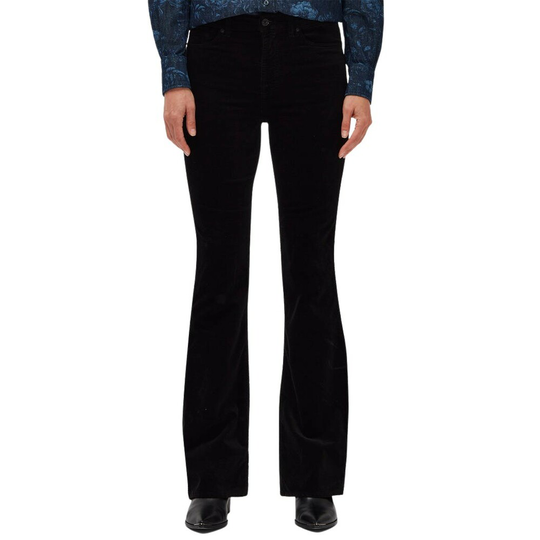 7 For All Mankind - Flare Jeans - Svart - Dam - Storlek: W26,W24,W25,W29,W27,W30,W28,W31