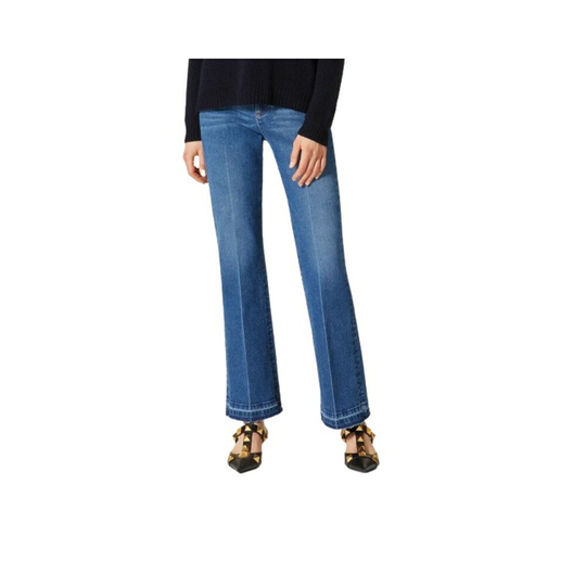 Valentino - Flare Jeans - Blå - Dam - Storlek: W27