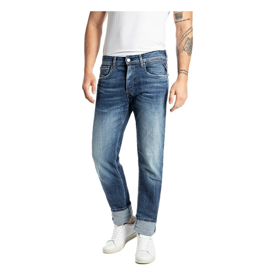 Replay - Jeans - Blå - Herr - Storlek: W34,W32,W30,W33,W29