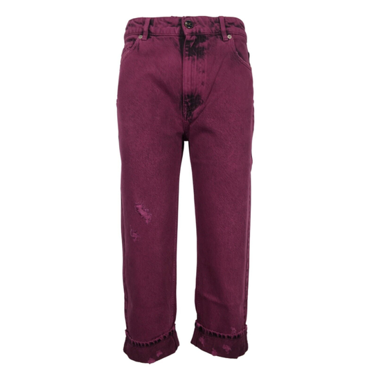 Semicouture - Jeans - Lila - Dam - Storlek: W26,W28,W27,W30,W29