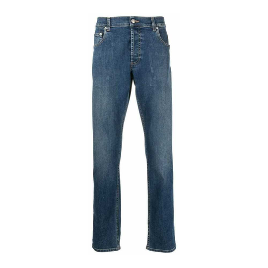 Alexander McQueen - Jeans - Blå - Herr - Storlek: Xl,L,M