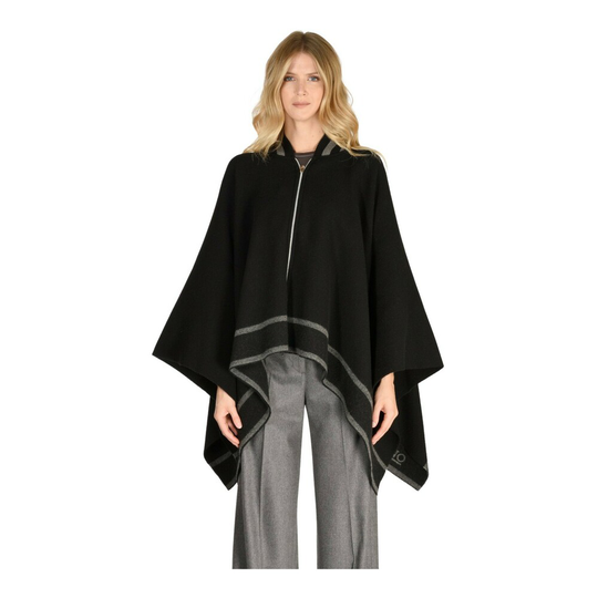 Herno - Capes och Ponchos - Svart - Dam - Storlek: ONE Size