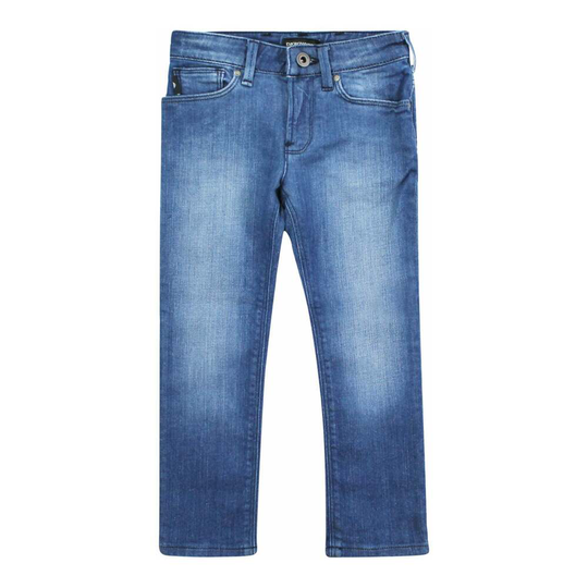 Emporio Armani - Jeans - Blå - Pojke - Storlek: 104 CM