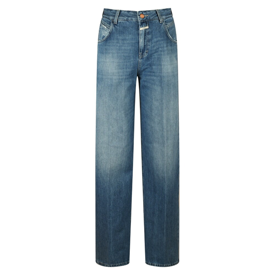 Closed - Boyfriend Jeans - Blå - Dam - Storlek: W25,W26