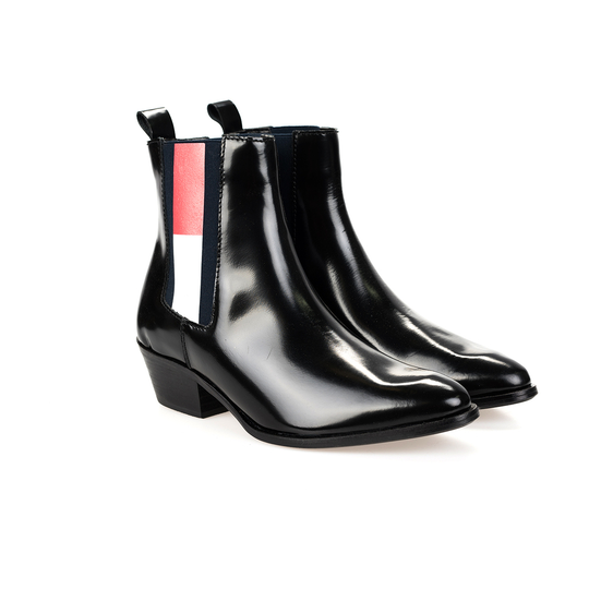 Tommy Hilfiger - Boots - Svart - Dam - Storlek: 37 EU