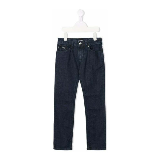 Emporio Armani - Jeans - Svart - Pojke - Storlek: 152 Cm,140 Cm,116 Cm,128 CM