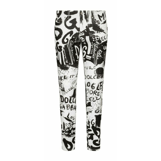 Dolce & Gabbana - Jeans - Svart - Herr - Storlek: Xl,L,M,S